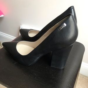 Calvin Klein Block Heel Pumps